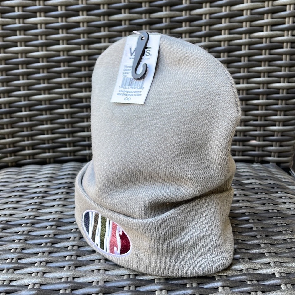Vans WM Breakin Curf Grey Beanie Skateboarding Hat Women & Men VN0A5GUV85T - Picture 13 of 16